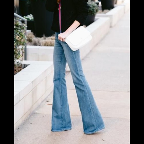 Frame Denim Denim - Frame flare jeans. Size 27. Raw hem.